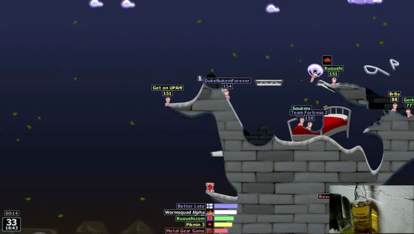 Awesomenauts, Worms Armageddon (Drunk)