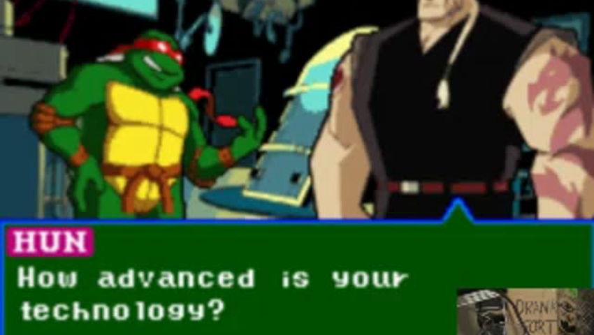 Teenage Mutant Ninja Turtles: Manhattan Missions (DOS), TMNT (GBA) (Drunk)