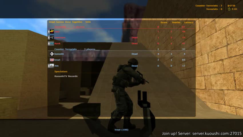 Dead Games Done Together: Counter-Strike Vehicular Manslaughter